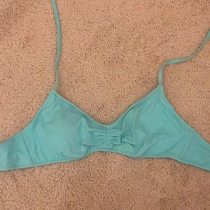 Turquoise Bikini Top